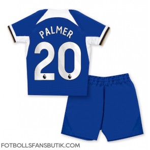 Chelsea Cole Palmer #20 Replika Hemmatröja Barn 2023-24 Kortärmad (+ Korta byxor)